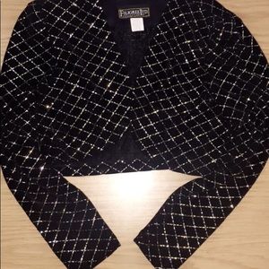 ‘filigree LTD Crop top blazer